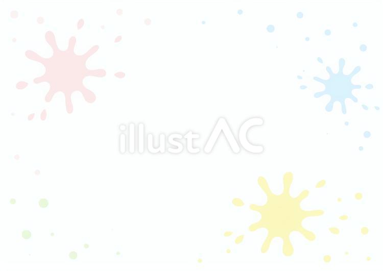 インクの飛び散りしぶきの背景素材07 アート,背景,芸術の秋のイラスト素材