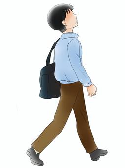 仰ぎ見るイラスト 無料イラストなら イラストac