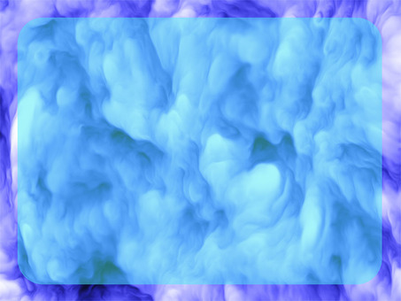 ふちどり付きスモーク柄フレーム＿04 スモーク,ふちどり,枠,デザイン,アレンジ,横長,横型,フレーム素材,1枚,透過のイラスト素材