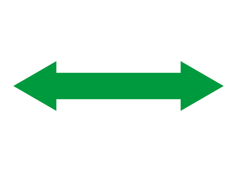 Double Arrows Green, JPG, PNG and AI Double Arrows Green, double arrow, bidirectional, arrow, JPG, PNG and AI