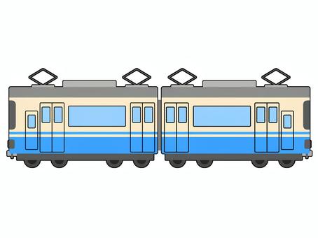 兩車藍線列車, , JPG 和 PNG