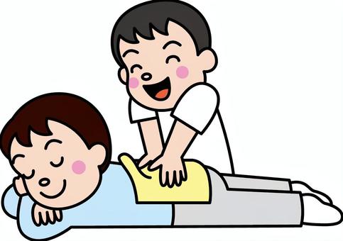 Relaxation treatment _ male, JPG, PNG and AI Relaxation treatment _ male, , JPG, PNG and AI