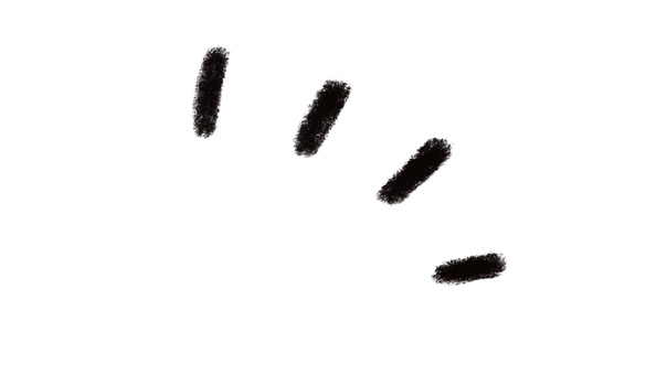 ひらめき効果線素材　クレヨン 効果線,ひらめく,注目,クレヨン,あしらい,素材,シンプル,おしゃれ,かわいい,手書きのイラスト素材