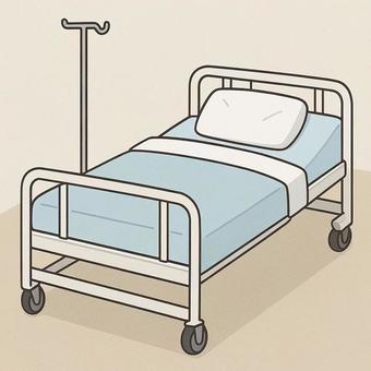 病院風なベット