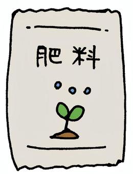 肥料袋 肥料,農業,土づくり,農地,農作業,園芸,ガーデニング,田,畑,庭のイラスト素材