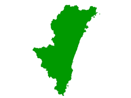宮崎県 宮崎,県,九州,地方,都道府県,地図,マップ,日本,観光地,日南海岸のイラスト素材