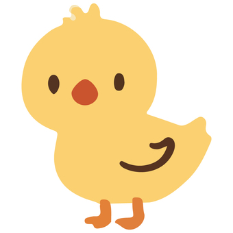 Free cut picture material/Cute duck, , JPG, PNG and AI