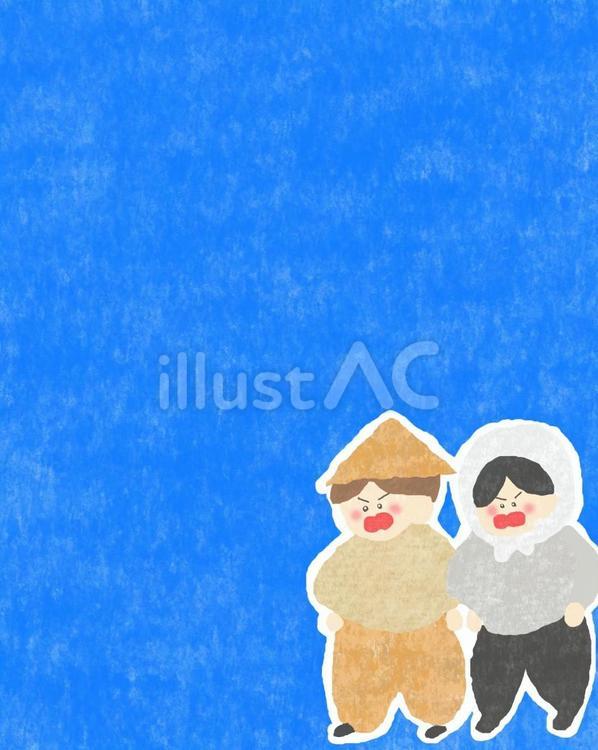 怒る農家の人たち♪ かわいい,怒る,不機嫌のイラスト素材