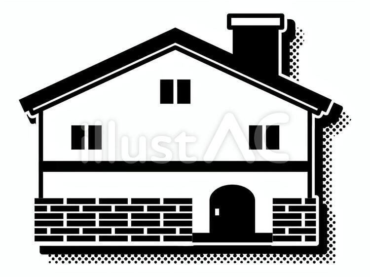 家 家,建物,住居のイラスト素材