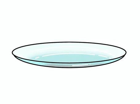 皿 皿,食器,ガラス,陶器,透明,受け皿のイラスト素材
