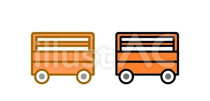 高所作業車 通常 橙