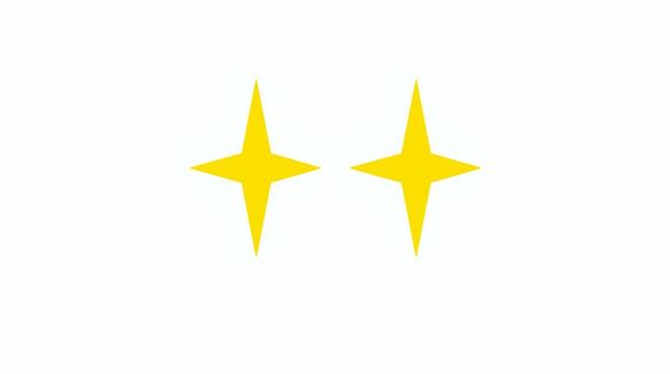 星形の目のイラスト素材　羨望の眼差し 目,星,キラン,キラキラ,ギラギラ,瞳,アイコン,人物,手書き,シンプルのイラスト素材