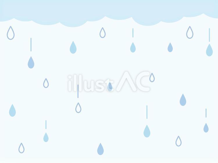 雨の日の背景 雨,梅雨,雲のイラスト素材