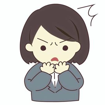 突然注意到的女上班族, JPG 和 PNG 突然注意到的女上班族, 通知, 詫異, 社會人, JPG 和 PNG