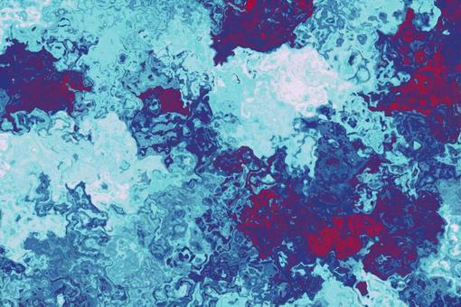 冷たい炎の抽象マーブル 抽象的,アブストラクト,テクスチャ,背景,壁紙,青,水色,赤,白,マーブルのイラスト素材