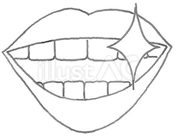 うつくしいくちもと mouth うつくしいくちもと mouth くち,口,mouthのイラスト素材