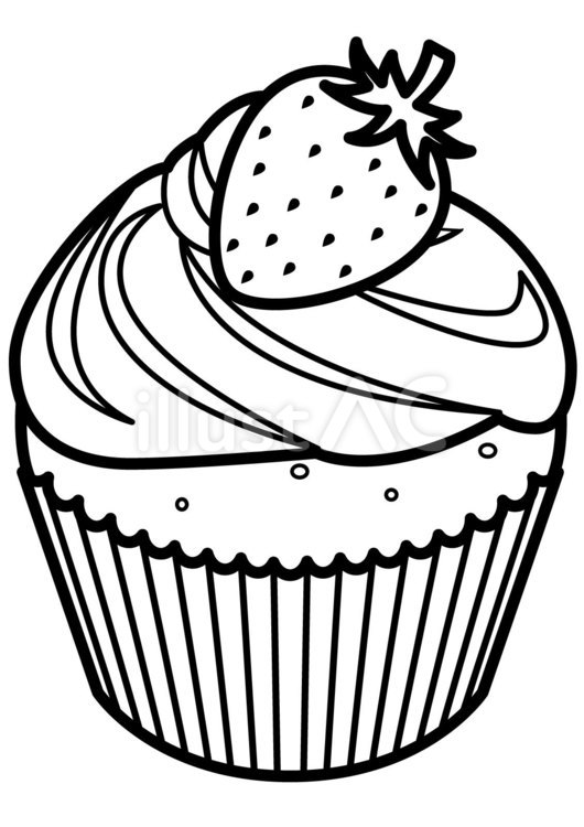 カップケーキ様の専用ページ カップケーキ-1cイラスト - No: 24861925｜無料イラスト・フリー素材