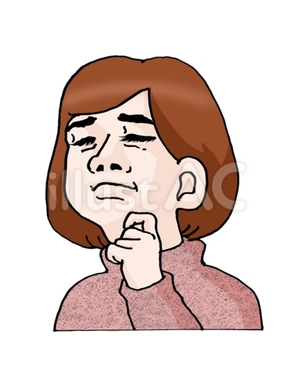 悩んでいる女性