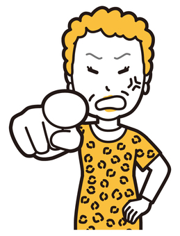  大阪のおばちゃん(黄)-120-バスト