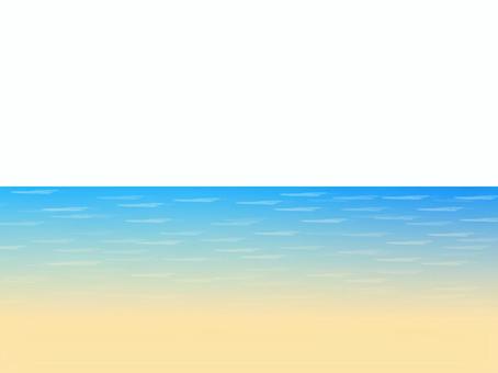 海と砂浜背景 海と砂浜背景 海,夏,砂浜,自然,水,湖,海水浴,8月,7月,6月のイラスト素材