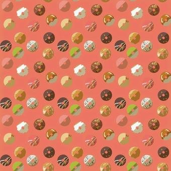 A lot of donuts, donut, sweets, snack, JPG and AI