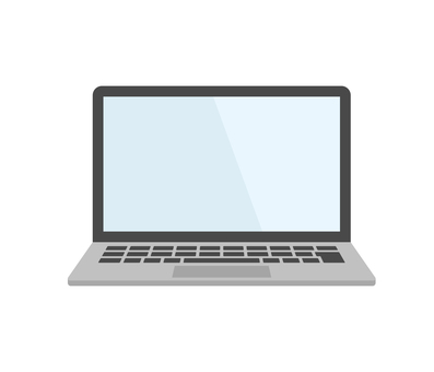 ノートパソコン,フラットイラスト パソコン,ノートパソコン,ディスプレイ,ビジネス,コンピュータ,pc,シンプル,ベクターのイラスト素材