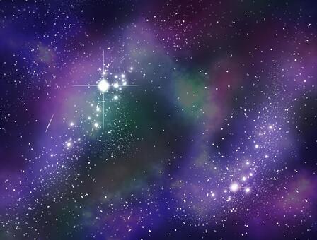 星空 星空 クール,手描き,てがきのイラスト素材