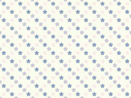 卒業式イメージ春のフラワーチェック柄 桜,桃,梅,花,花柄,シルエット,シームレス,繰り返し,チェック柄,タータンチェックのイラスト素材