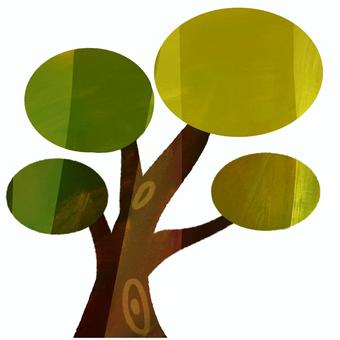 木 シンプル イラスト素材