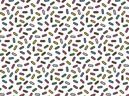 カラースプレーのパターン03 カラースプレー,パターン,お菓子,スウォッチ,シームレスのイラスト素材