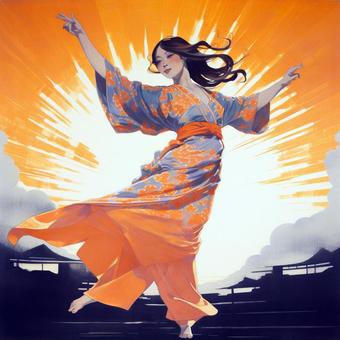 dancing woman, , JPG