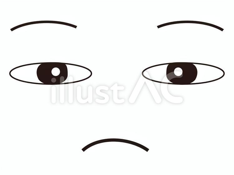 表情５ アイコン,表情,感情のイラスト素材