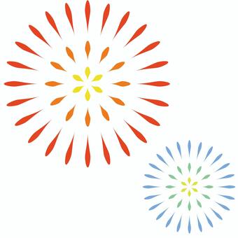花火 花火,夏,祭り,火薬,玩具のイラスト素材