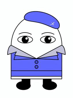 CAのメジェド様 メジェド,エジプト,神,ca,コスプレ,制服,帽子,なりきり,スーツ,シャツのイラスト素材