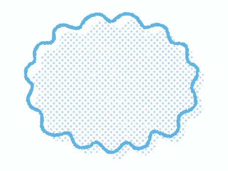 版画風もやもやフレーム02 フレーム,囲み,枠,囲み枠,背景枠,版画風,にじみ線,手書き,味がある,もやもやのイラスト素材