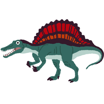 Illustration, spinosaurus, डायनासोर, सरीसृप, 