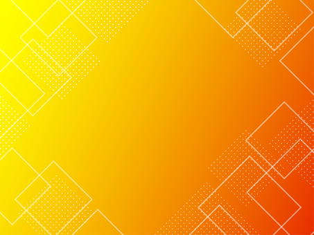 四角形ラインのグラデフレーム オレンジ 背景,グラデーション,幾何学,メンフィス,オレンジ,黄色,フレーム,枠,ライン,見出しのイラスト素材