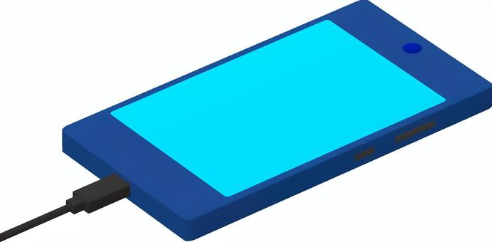 充電ケーブル 電子機器,電話,携帯電話,スマホ,スマートフォン,充電,ケーブル,充電器,typec,usbpdのイラスト素材