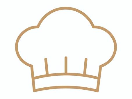 コック帽のアイコン（シェフハット） コック,帽子,アイコン,シェフ,ハット,マーク,料理人,レストラン,ピクトグラム,クッキングのイラスト素材