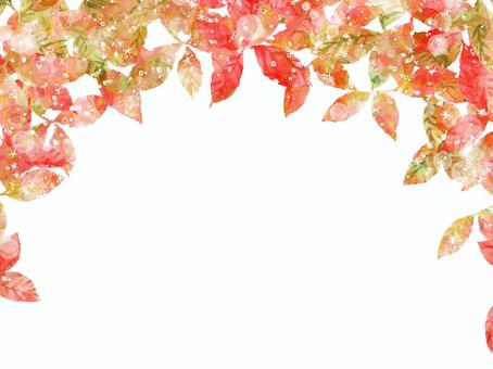 Hand-painted watercolor autumn leaves frame / arch, JPG 및 PNG Hand-painted watercolor autumn leaves frame / arch, cadre, feuilles d'automne, automne, JPG 및 PNG