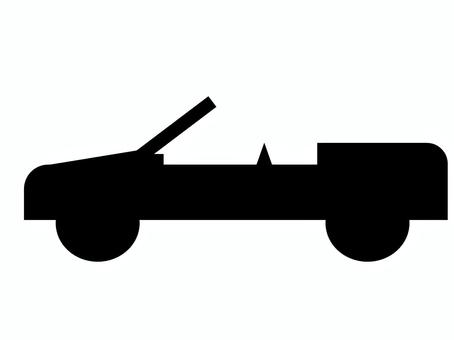 車のシルエット オープンカー 車のシルエット オープンカー シルエット,自動車,乗り物,形,オープンカー,スポーツカーのイラスト素材