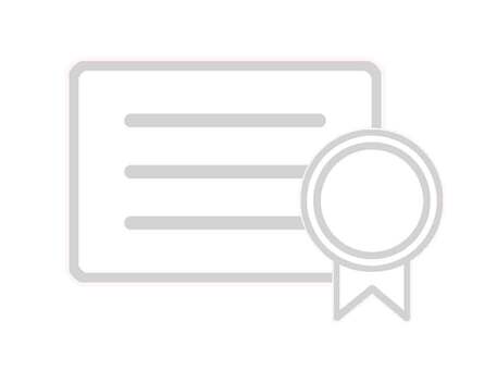 賞状・資格アイコン 資格,賞状,認定証,授与,表彰状,証書,ライセンス,功労,挿絵,スキルのイラスト素材