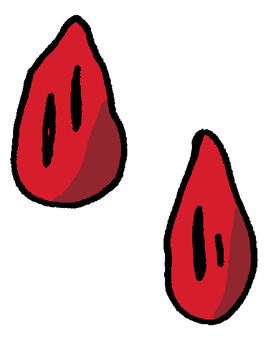 クコの実 クコ,ゴジベリー,実,果物,栄養,美容,ドライフルーツ,漢方,赤,木のイラスト素材