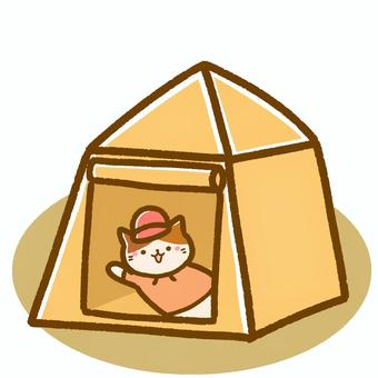 Illustration, tent, outdoor, camp, 