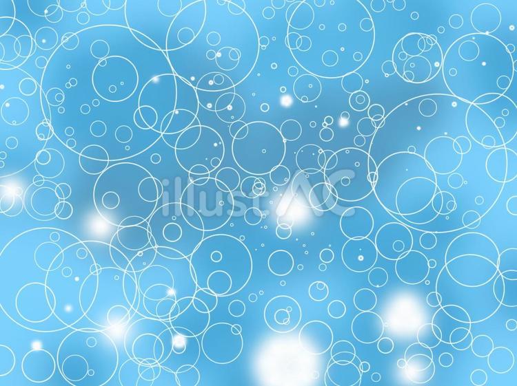 宇宙 宇宙,青,泡のイラスト素材