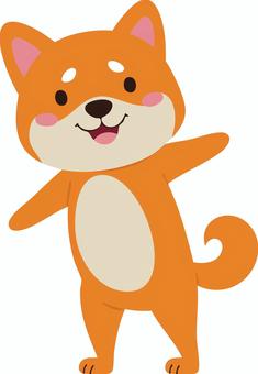 【柴犬】何かを訴えている柴犬 柴犬,犬,動物,生き物,ペットのイラスト素材