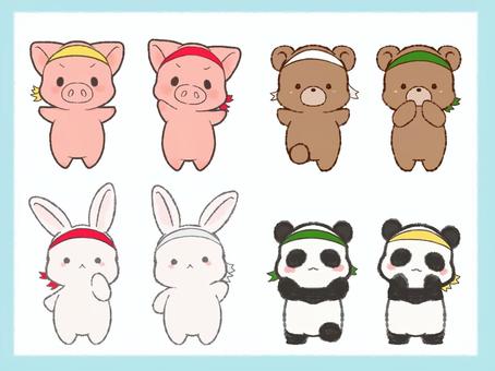 Illustration, animal, lid, bear, 