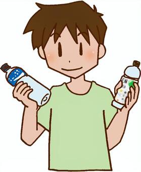 Water intake, selection, sports drink, heatstroke, prevention of heat stroke, drink, JPG and PNG