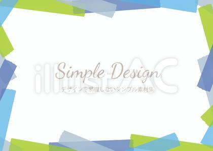 マスキングテープフレーム枠 クール編