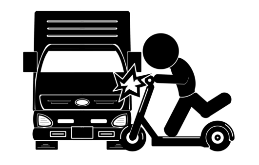 Kickboard and truck accident, JPG and PNG Kickboard and truck accident, kickboard, truck, traffic accident, JPG and PNG